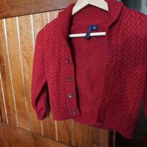 TEXTURED SHAWL CARDIGAN from Janie and Jack Size 5